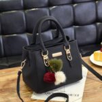 Women's Classic Satchel Bag with  Detachable Crossbody Strap