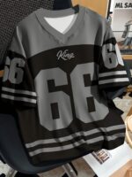 Men's Breathable Knitted T-shirt - Image 4