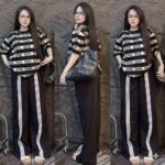 Women's Korean Style Oversized T-Shirt & Wide Leg Pants Set - Image 2