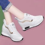 Lightweight Elevated Platform Sneakers - Image 2
