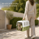 Portable Pet Carrier for Cats & Small Dogs – Ventilated Pet Travel Carrier with Secure Metal Door & Carry Handle - Image 3